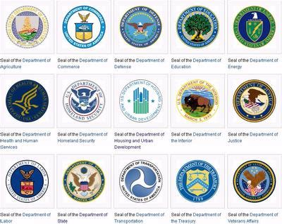 department in the government|15 major departments of government.